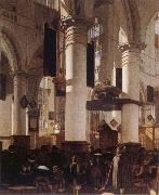 Emmanuel de Witte Church Interior oil painting on canvas
